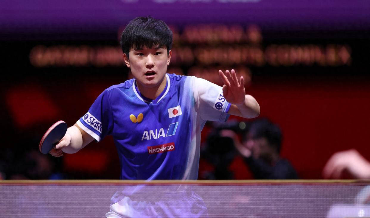 德国队鏖战瑞典队，张本智和状态火热